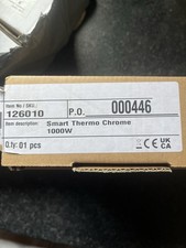 Smart Thermostatic Chrome Towel Radiator Thermostat Freeze 126010