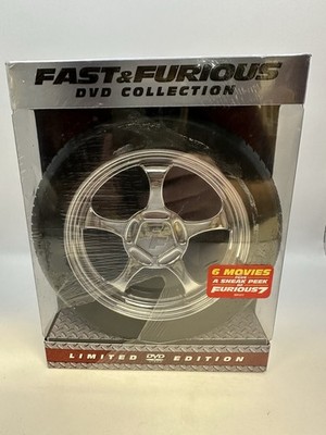 Fast & Furious DVD Collection 1-6 Limited Edition 7 Disc Box Set