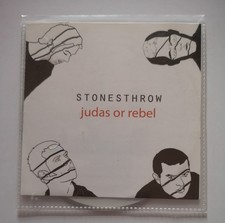 Stonesthrow - Judas Or Rebel - Promo CD Album NM - indie Rock Metal New Wave