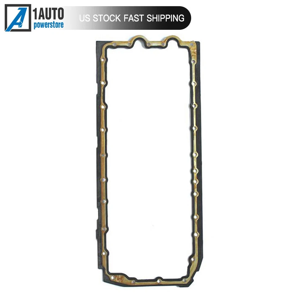 Oil Pan Gasket For 1991-2012 BMW Z4 1 Series M 335is 128i 535i 528i X3 X5 3.0L Foto 2 de 4