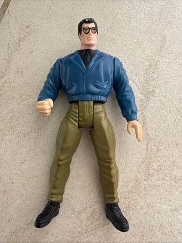 1995 Kenner Superman Man of Steel Matrix Conversion Clark Kent figure Vintage