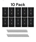 10x Goovilla Deck Railing Bracket Connectors, 2X4 Brackets Railing Wood Lumber 