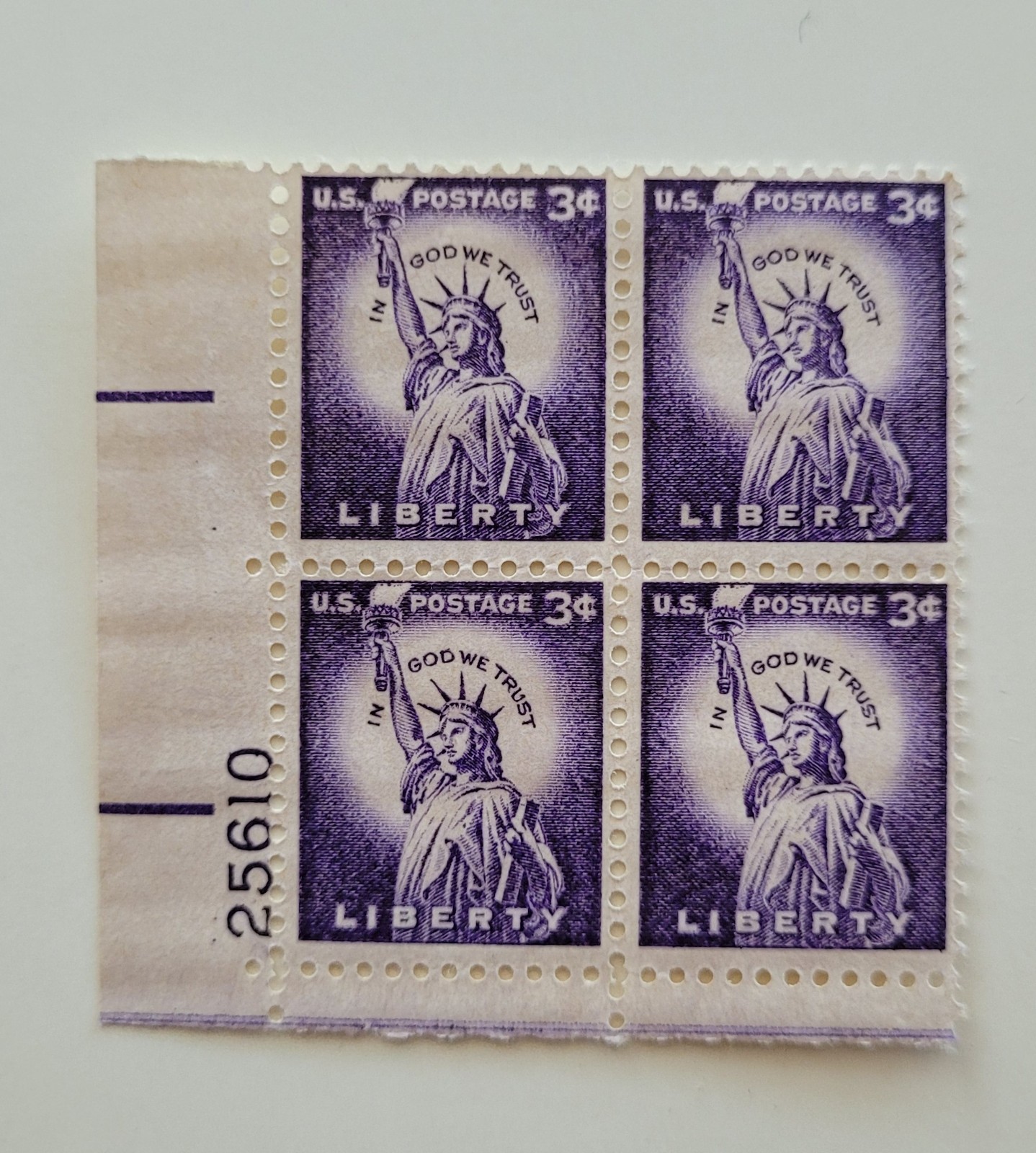 US Scott #1035 MNH OG - 1954 Status of Liberty US Stamps 3c 