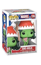 Figura Vinilo Coleccionable She-Hulk Funko POP Marvel Vacaciones Navidad 1286