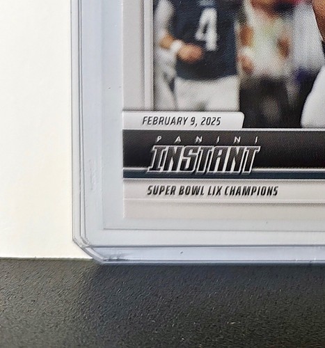 Jeremiah Trotter Jr. Rookie 2024 Panini Super Bowl LIX Champions NFL #34 Card - Picture 5 of 6