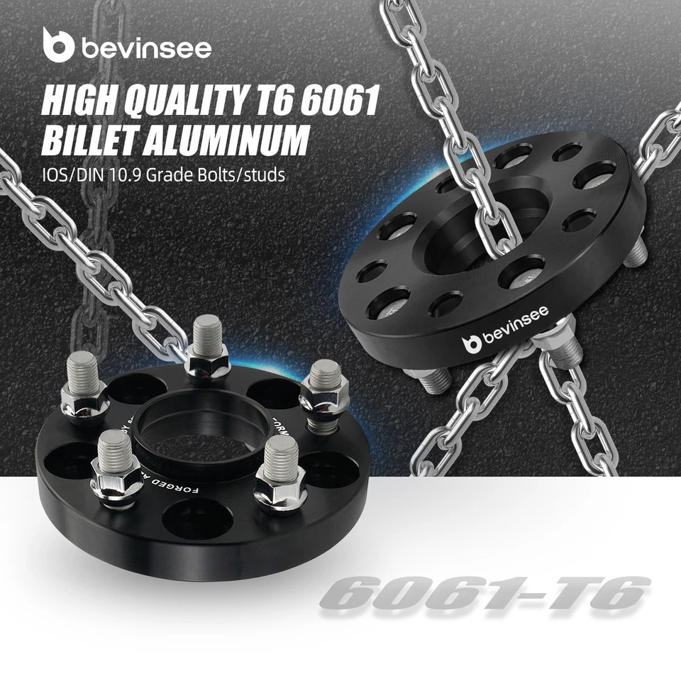 4x20mm Hubcentric Wheel Spacers For Tesla 3 RWD AWD Standard Range/Long Range Foto 4 de 4