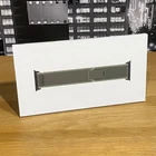 Apple Watch Strap 49mm Green Neon Trail Loop Black Titanium Finish S/M Original