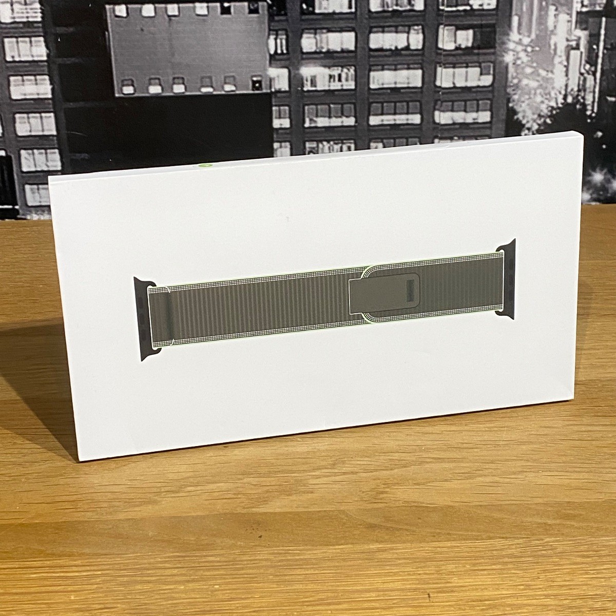 Apple Watch Strap 49mm Green Neon Trail Loop Black Titanium Finish S/M Original