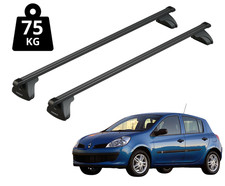 Dachträger Dach Für Renault Clio 3 Fünf Türer 2005-2013 Kapazität 75 KG