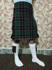 Scottish Carrick Disrict Hunting Tartan Kilt - Traditional Carrick 8yard Kilt