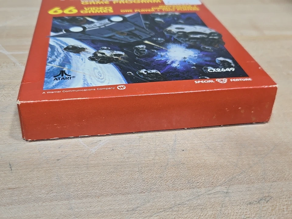 Vintage Atari 2600 Boxed Video Game - Asteroids - 1981 Release CIB - Sealed NEW - Image 3 of 4