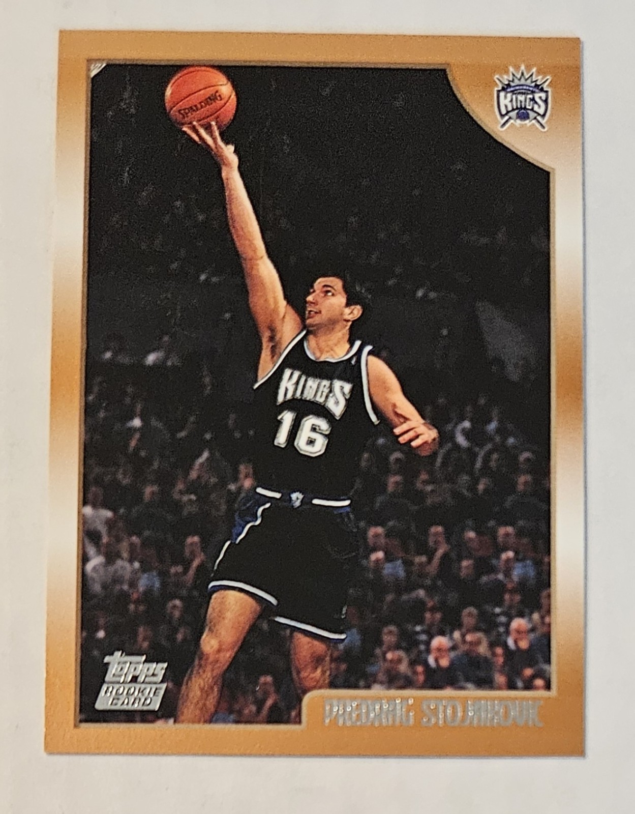 PREDRAG (PEJA) STOJAKOVIC RC 1998-99 Topps #201 Kings HOF All-Star