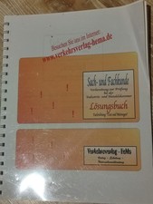 Sach und Fachkunde Lösungsbuch Verkehrsverla...