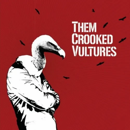Them Crooked Vultures 2009 Vinyl 2x NM 180 Gram LP Foo Fighters Led Zeppelin