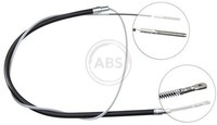 A.B.S. K10166 Seilzug, Feststellbremse For BMW