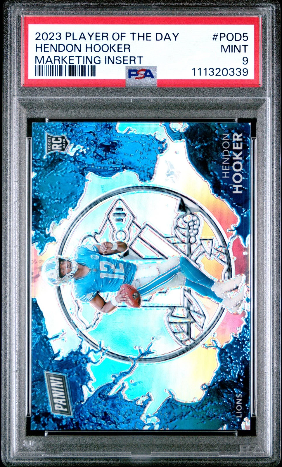 Hendon Hooker Panini Player of the Day Marketing Insert #POD5 Base