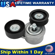 Drive Belt Tensioner Assembly w/Pulley for Jeep Dodge 4.7L 3.7L 53030958AB 39120