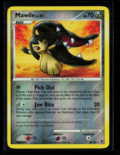 Pokemon 2008 EX Great Encounters Mawile #24/106