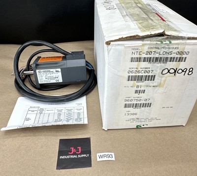 NEW OPEN BOX- NIDEC Control Techniques NTE-207-LONS-0000 240V Brushless AC Motor