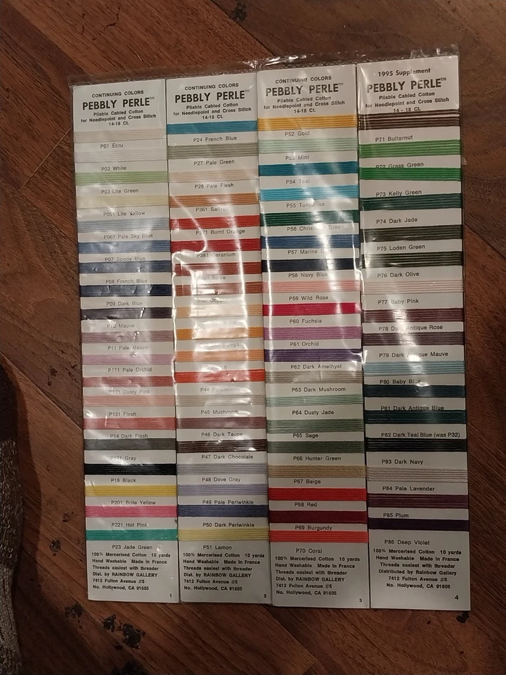 29x Pebbly Perle 4 ply cabled cotton for needlepoint - Image 2 of 2