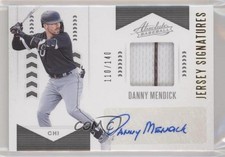 2020 Panini Absolute Jersey Signatures 110/140 Danny Mendick #AJS-DM Auto 0fl0