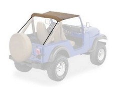 Bestop Traditional Bikini Tan 52507-04 for Jeep CJ5 1976-1983