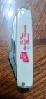 VINTaGE SCHLiTZ ADVERTIsING USA POcKET KNIfE ThE BEeR ThAT MaDE MiLWAUKEE FAmOUS