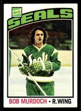 1976-77 Topps Bob Murdoch #54 - California Golden Seals