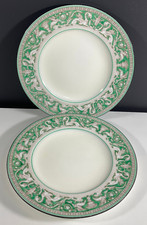 Wedgwood Florentine Green Salad Plates Set of 2