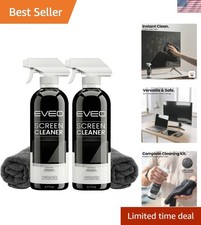 Screen Cleaner Spray Kit Streak-Free TV Screen Cleaner for Smart TV, LCD, LED...