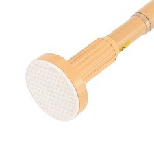 Tension Curtain Rod, 36" to 63" Adjustable Shower Curtain Rod Yellow