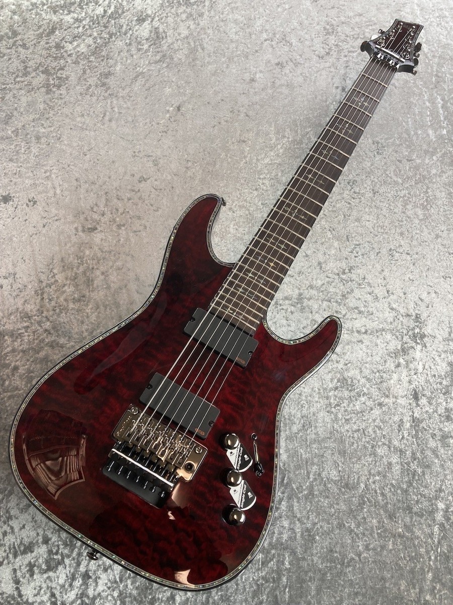 SCHECTER HELLRAISER C-7-FR Black Cherry | eBay