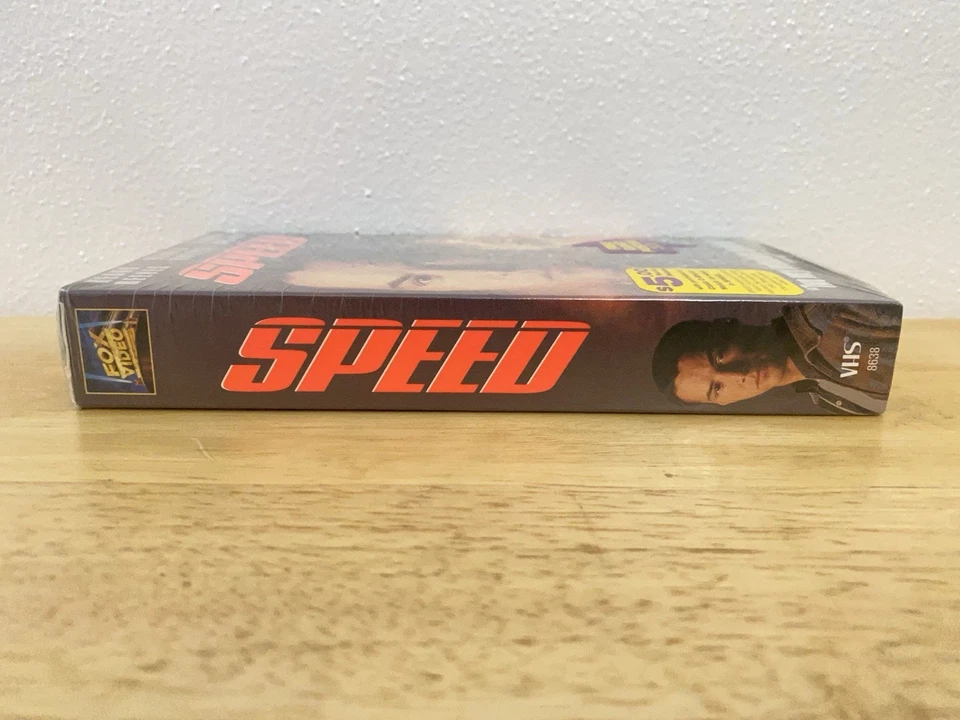 Speed VHS SEALED Watermarks Hype Fox Video Keanu Reeves Dennis Hopper - Image 4 of 4