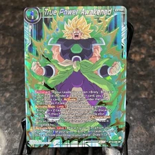 Broly True Power Awakened BT19-098 SR Foil Dragon Ball Super Card Game | NM