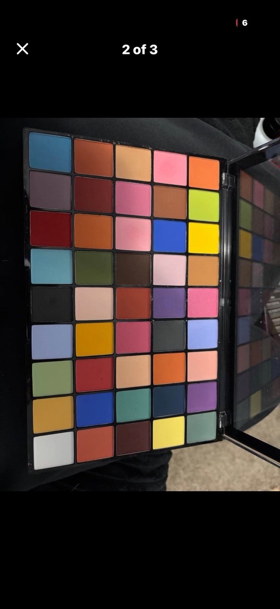 Revolution Maxi Reloaded Matte Pressed Powder Eyeshadow Palette, 45 Shades View 2