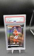 2024 Panini Prizm - Rookies Bo Nix #309 Silver Prizm (RC) PSA Gem Mint 10