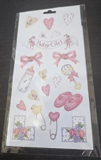 Me & My Big Ideas "Baby Girl  Sticker Sheet Set" MM-33