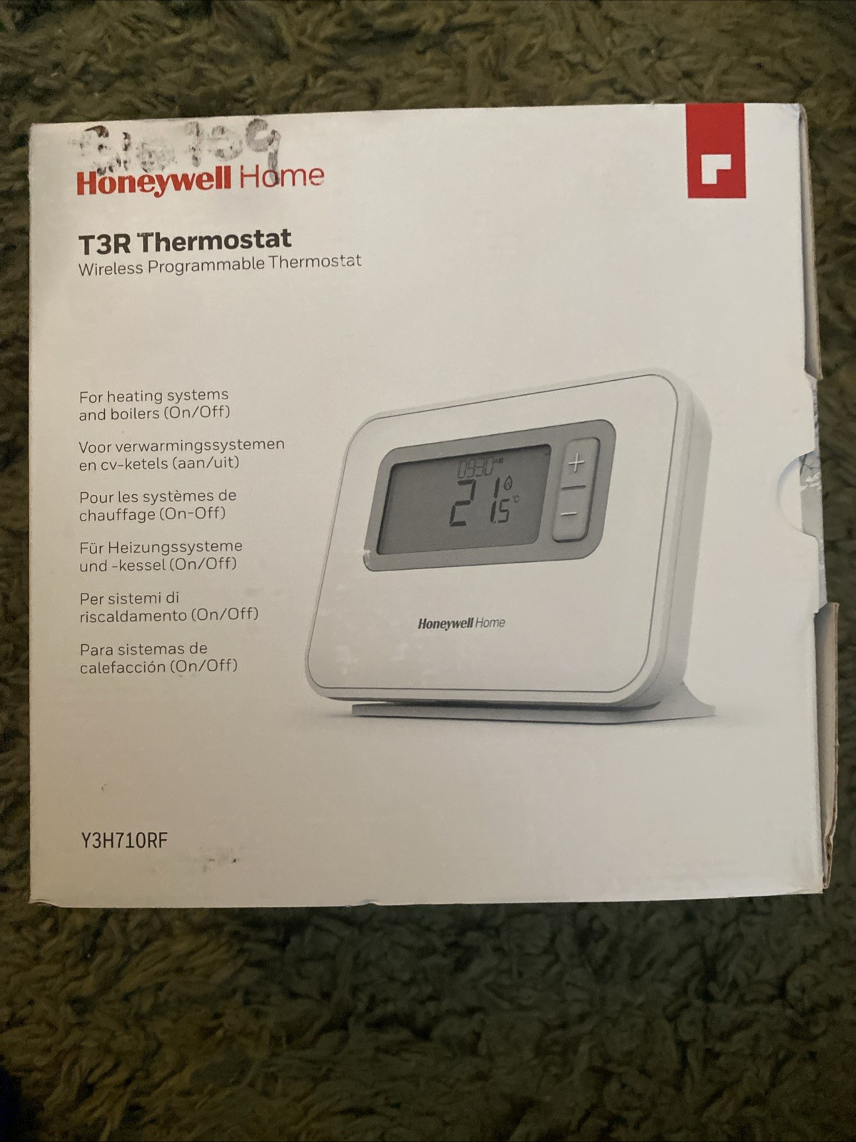 Honeywell T3R Wireless Programmable Thermostat - Y3H710RF0053
