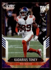 2021 Panini Chronicles #414 Kadarius Toney Score Update Rookies New York Giants