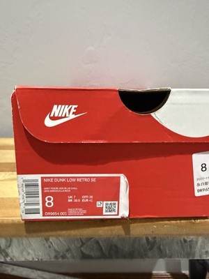 Nike Dunk Low Retro SE Lottery Pack Grey Fog Black Blue Chill DR9654-001 2022