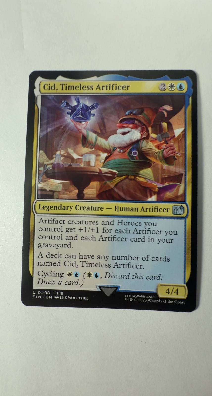 Cid, Timeless Artificer (0408) [FIN - 408]