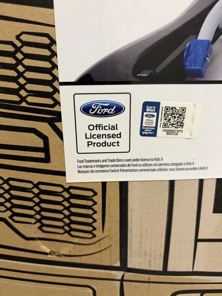 Andador de bebé infantil Ford F-150 Bright Starts 4 en 1 con volante extraíble Foto 2 de 4