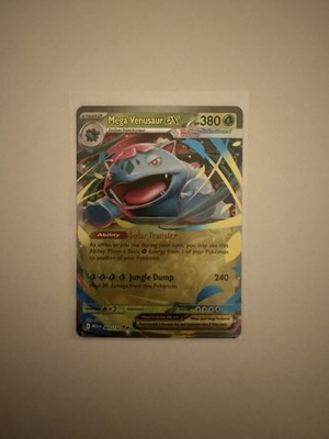 Mega Venusaur ex 003/132 Me01: Mega Evolution Holo