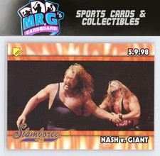 1999 Topps WCW/nWo Nitro S5 Nash vs Giant Stickers