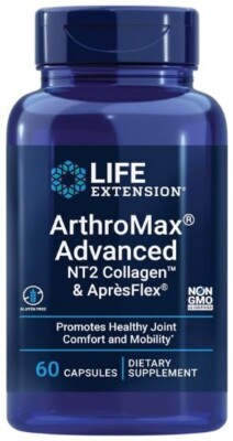 Life Extension ArthroMax Advanced with NT2 Collagen and AprèsFlex 60 Capsules