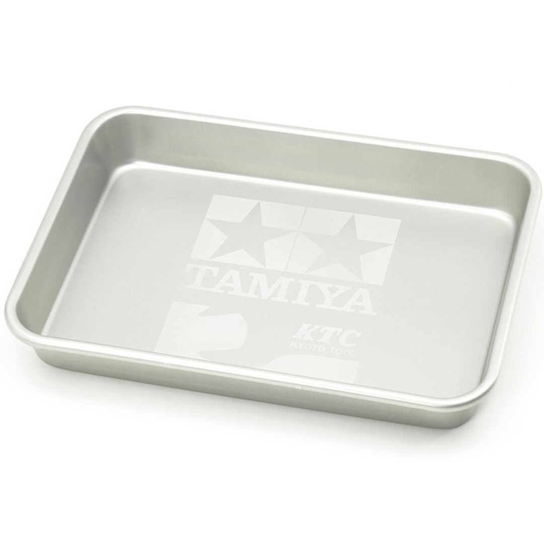 NEW Tamiya 67416 RC Alum Parts Tray KTC Gray FREE US SHIP