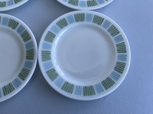6 VINTAGE PYREX MATCHMAKER TEA SIDE PLATES 16cm- FANTASTIC CONDITION - Picture 5 of 10