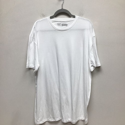 Nordstrom Mens Basic T-Shirt White Short Sleeve Crew Neck 100% Cotton XL New