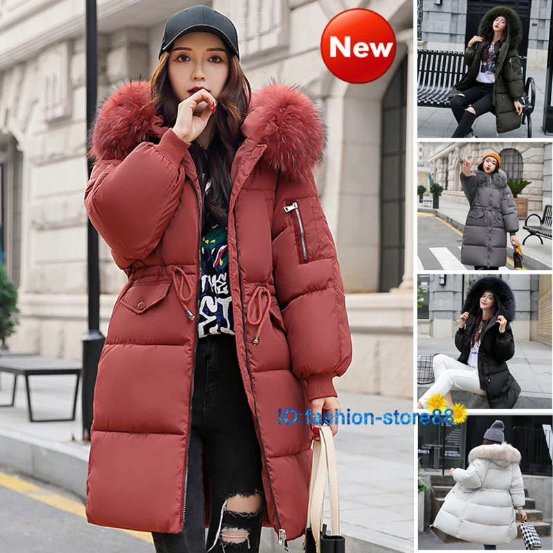 Women Winter Jacket Cotton Thicken Ladies Coat Long Coats Parka