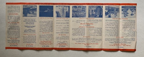 Vintage Tanner Grey Line Bus Sightseeing Brochure 1940/50's San Diego Boat Tours - Picture 10 of 12
